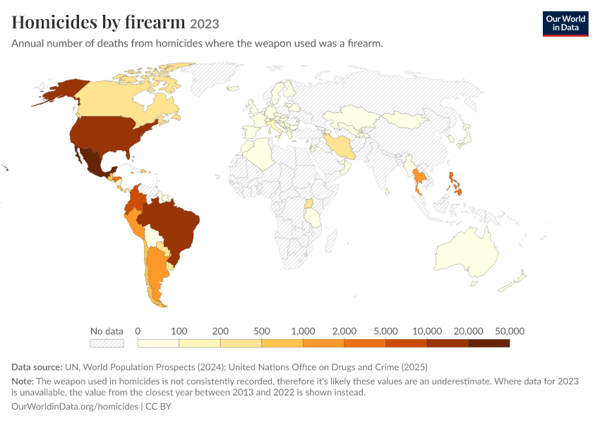 A thumbnail of the "Homicides by firearm" chart